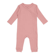 Boxpakje met overslag Rib Vintage Pink
