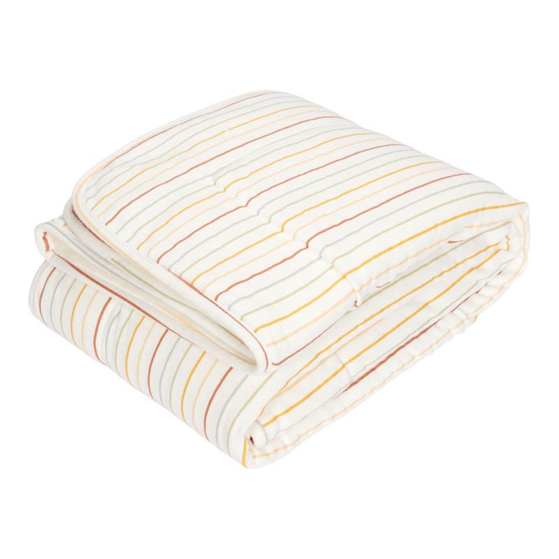 Ledikantdeken Vintage Sunny Stripes