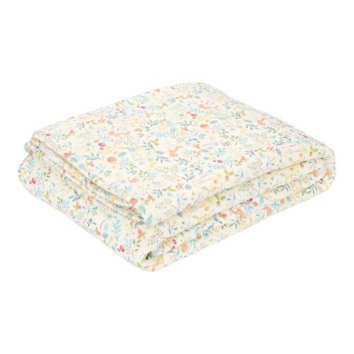 Crib blanket - Multicolor - Forest Friends - Forest Wonders