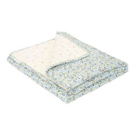 Crib blanket - Blue - Forest Friends - Forest Adventure