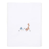 Crib -sheet - white - Forest Friends