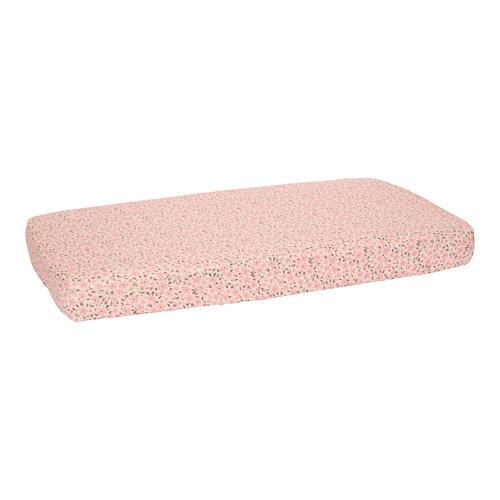 Crib fitted sheet - Pink - Fairy Garden - Fairy Floral