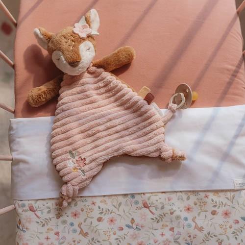 Crib fitted sheet - Pink - Essentials