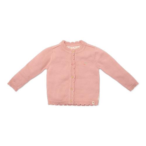 Vest tricoté - rose - Little Farm - Imprimer