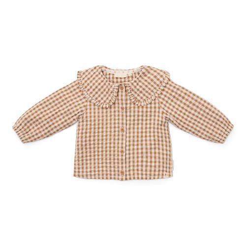 Blouse - Brown - Little Farm