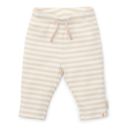 Broek - Zand - Newborn Naturals - Gestreept