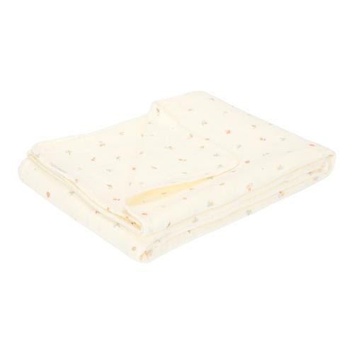 Crib blanket - White - Forest Friends - Forest Treasures