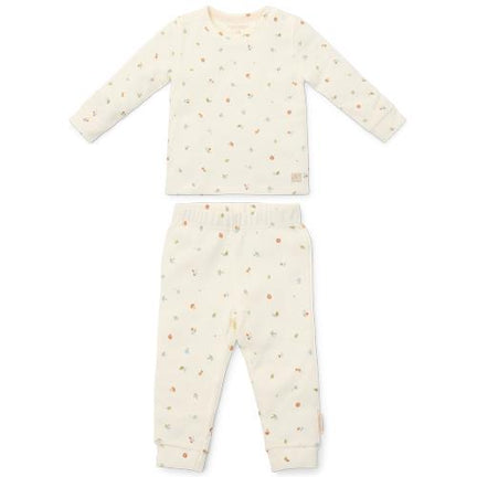 Pyjama deux pièces - Blanc - Forest Friends - Trésors de la forêt 