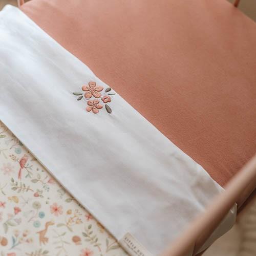 Crib fitted sheet - Pink - Essentials