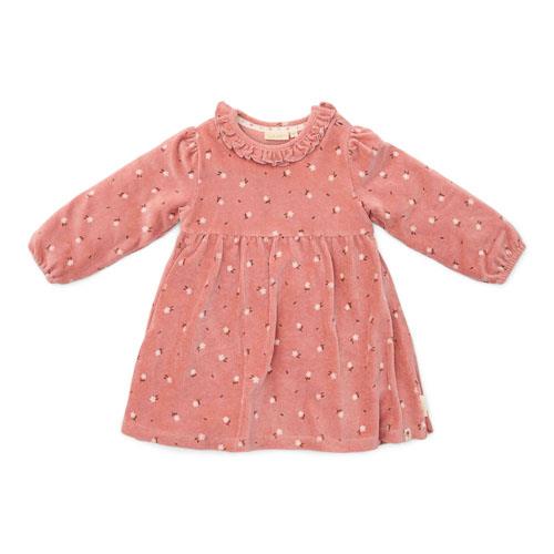 Dress Long Sleeve - Pink - Little Farm