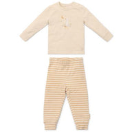 Pyjama deux pièces - Sable - Rayé 