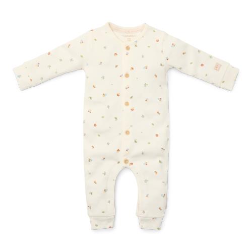 Pyjama une pièce - Blanc - Forest Friends - Trésors de la forêt 
