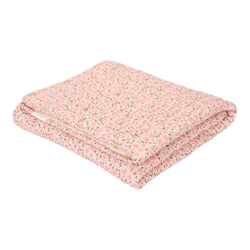 Crib blanket - Pink - Fairy Garden - Fairy Floral