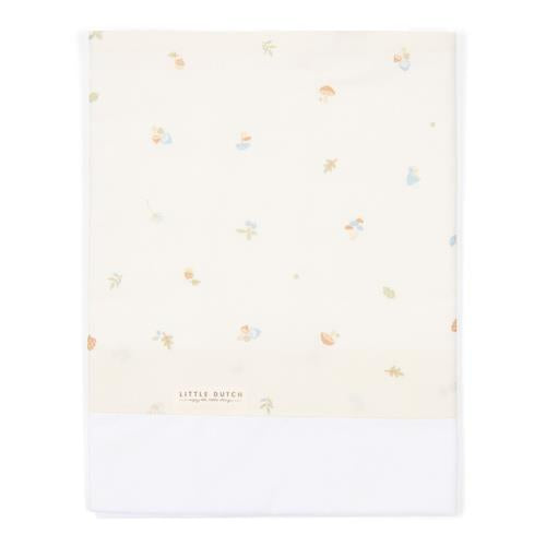 Crib -sheet - white - Forest Friends - Forest Treasures