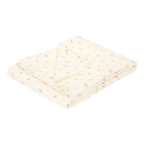 Crib blanket - White - Fairy Garden - Fairy Blossom