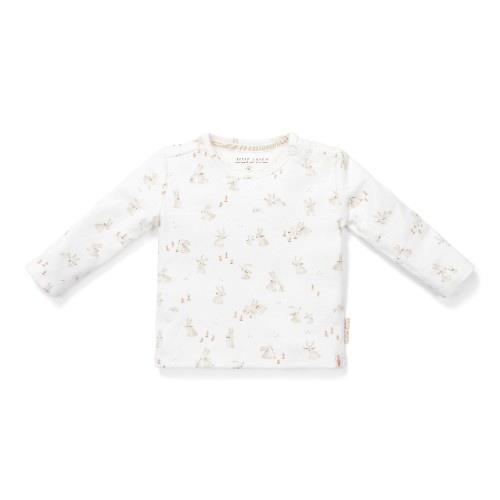 Shirt lange mouw - Wit - Newborn Naturals - Baby Bunny