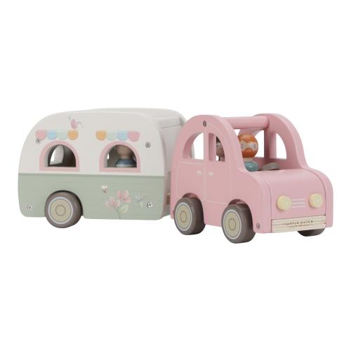 Voiture de jouets avec caravane - multi-colorants - Essentials