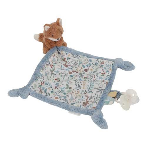 Cuddle cloth Print Vos - Forest Friends - Blue - Forest Friends