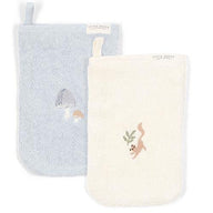 Washandjes set - Blauw - Forest Friends