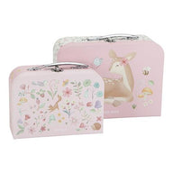 Luggage set - Pink - Fairy Garden