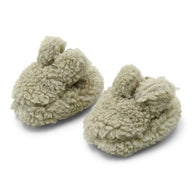 Slippers en peluche - vert