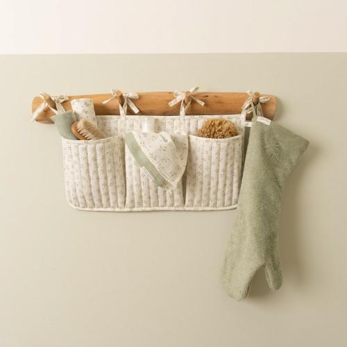 Long washcloth - Green - Essentials - Blueberry Leaves