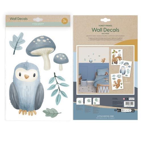 Wall stickers - Multicolor - Forest Friends