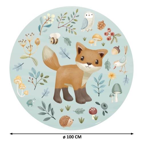 Wallpaper Circle - Multicolor - Forest Friends - Forest Wonders