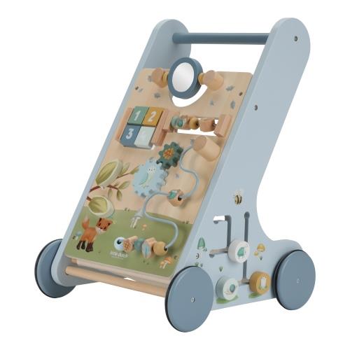 Loopwagen Blauw Forest Friends