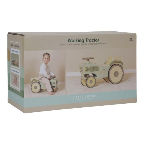 Little Dutch Carro De Madera Con Bloques De Construcción Little Farm - Juguete Educativo Para Niños A Partir De 12 Meses