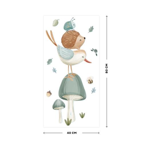 Wall stickers - Multicolor - Forest Friends