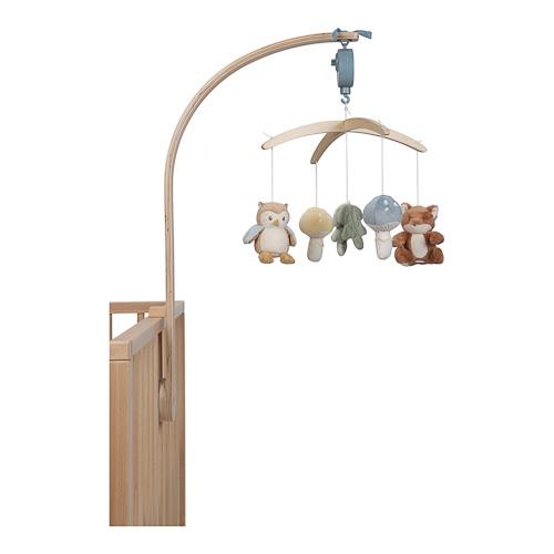 Holz Musikmobile - Blau - Forest Friends