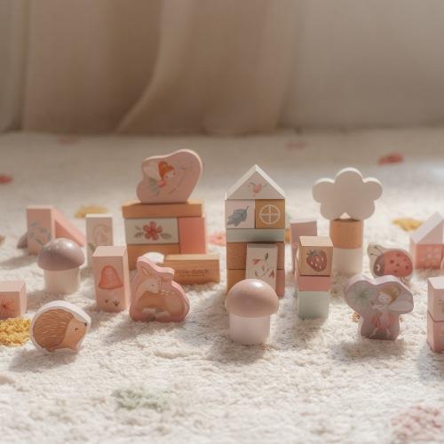 Building blocks - Pink - Fairy Garden