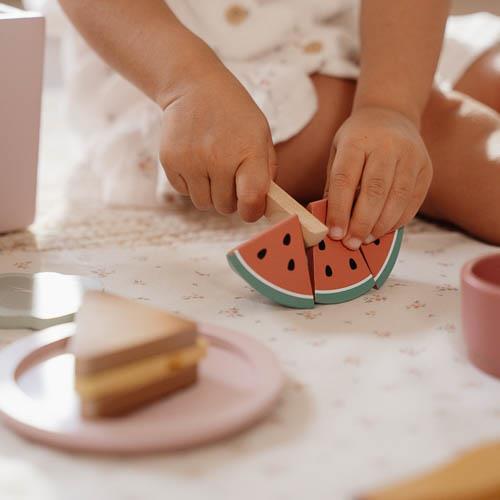 Houten Picknickset - Meerkleurig - Essentials