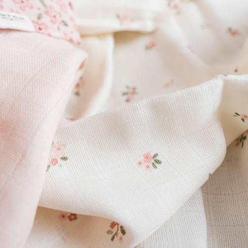 Swaddle - White - Size 120 cm - Fairy Garden - Fairy Blossom