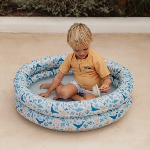 Inflatable swimming pool - Blue - Ocean Dreams