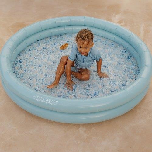 Inflatable swimming pool - Blue - Ocean Dreams