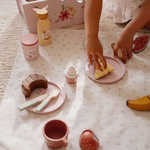 Wooden picnic set - Multicolor - Essentials