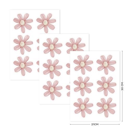 Autocollant Mural Rose - Sticker Rose Autocollant Mural Rose - Sticker Rose