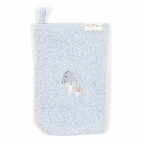 Washcloths set - blue - forest friends