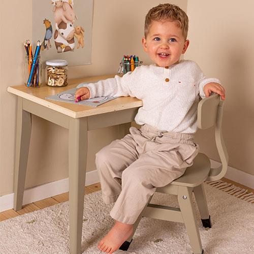 School table - Green - Essentials