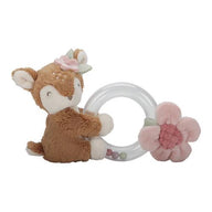 Ring Rattle - Pink - Fairy Garden