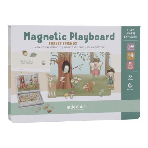 Magnetic game board - Multicolor - Forest Friends