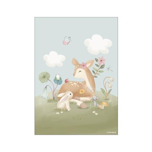 Poster - Size A3 - Fairy Garden