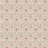 Woven wallpaper - Multicolor - Fairy Garden - Fairy Flowers