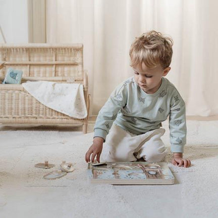 Sound puzzle - Blue - Forest Friends 