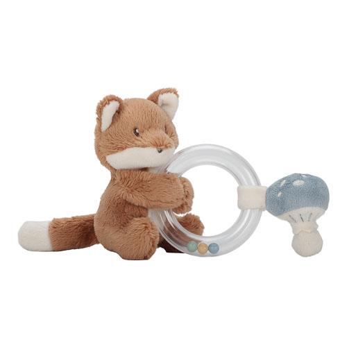 Ring rattle - Blue - Forest Friends