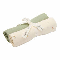 Swaddle - White - Forest Friends - Forest Treasures