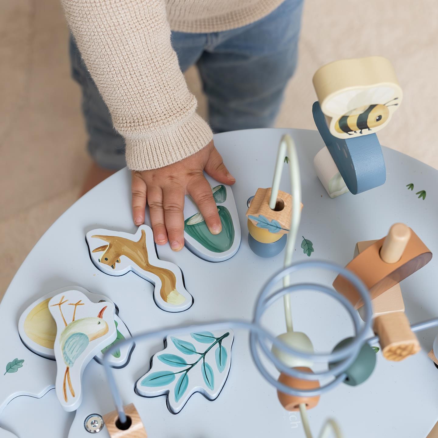 Activity table - Blue - Forest Friends