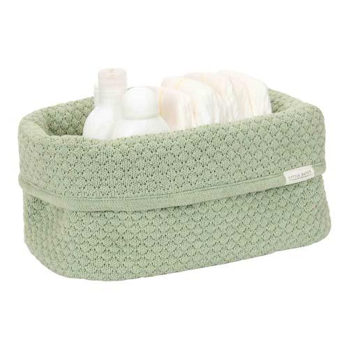 Großer gestrickter Warenkorb Pure Sage kaufen?